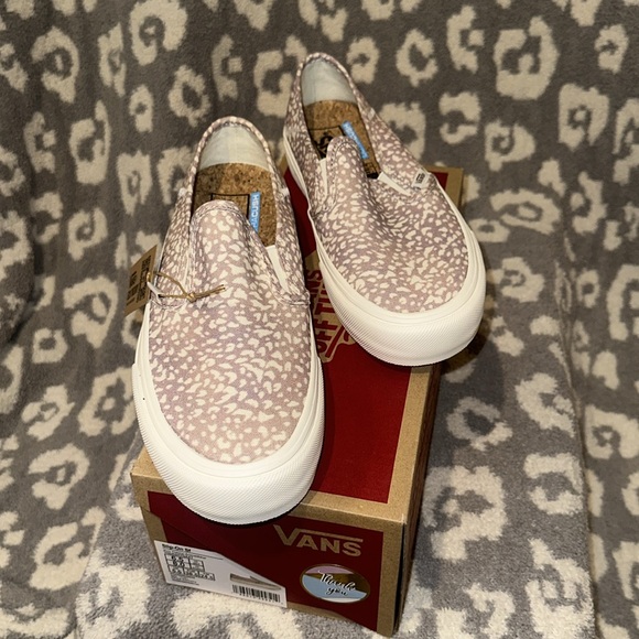 Vans Slip-On Sf Sneaker (Eco Theory) Animal/Ether π New π & Never Worn π - Picture 1 of 17
